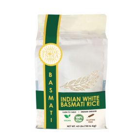 Extra Long White Basmati Rice 40 LBS Extra Long White Basmati Rice 40 LBS